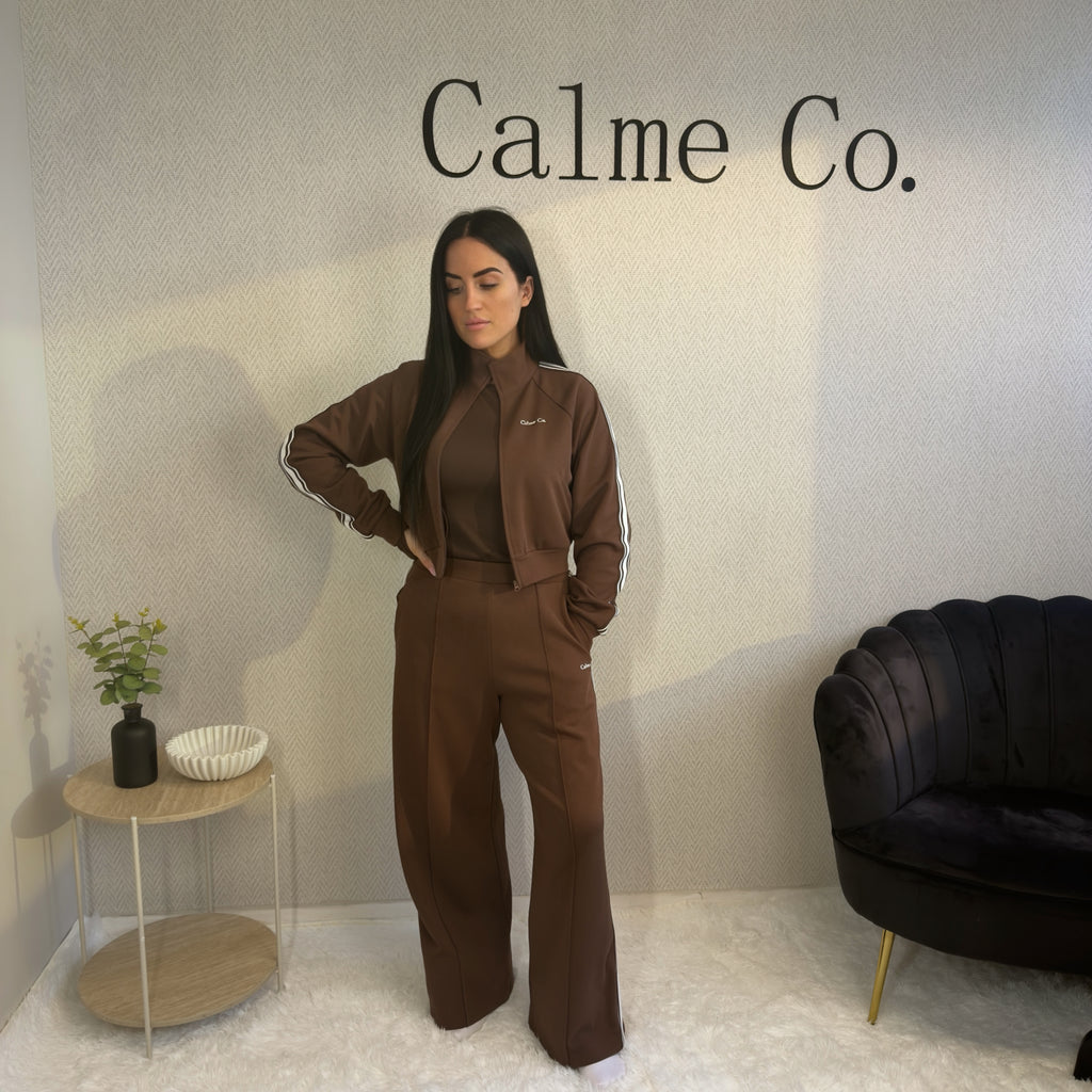 The Calme Brown Tailored Set (Pre-order)
